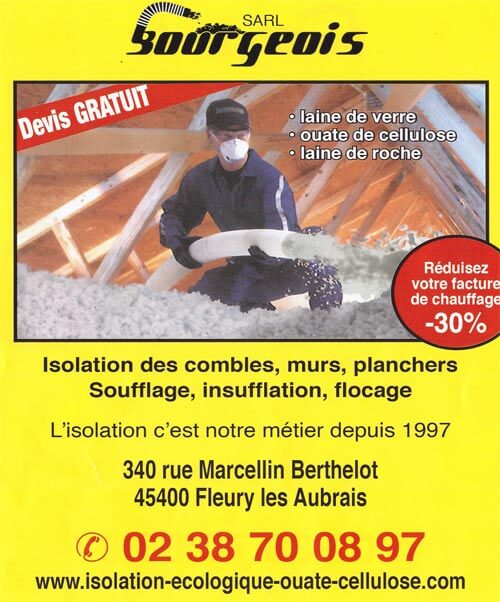 Isolation et pose de placo à Orléans